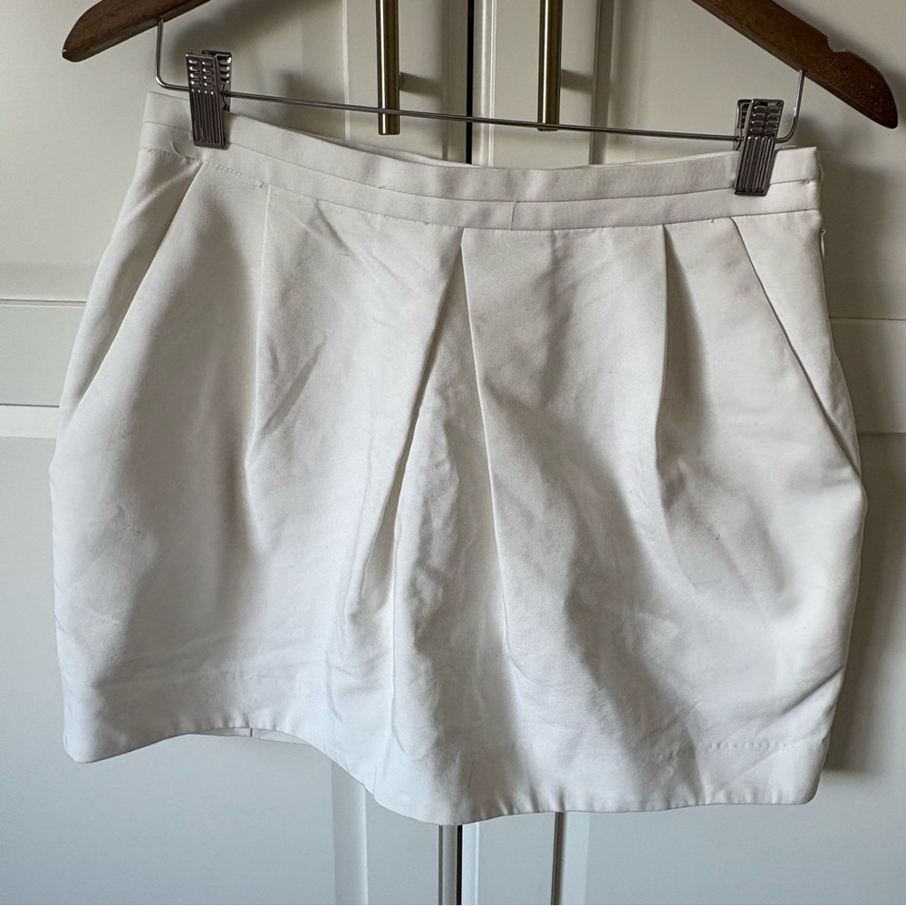 ZARA Elegant White Women's Skirt